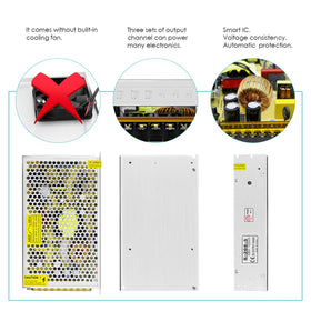Aclorol CCTV security system power supply ensuring stable operation.