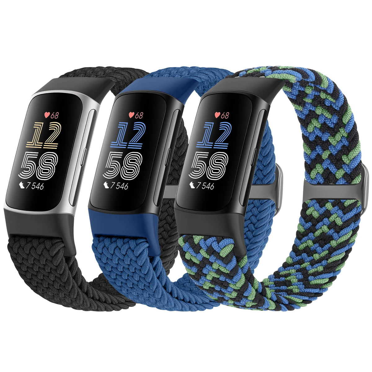 Acortjl front view of braided band showing clean fit and stylish look