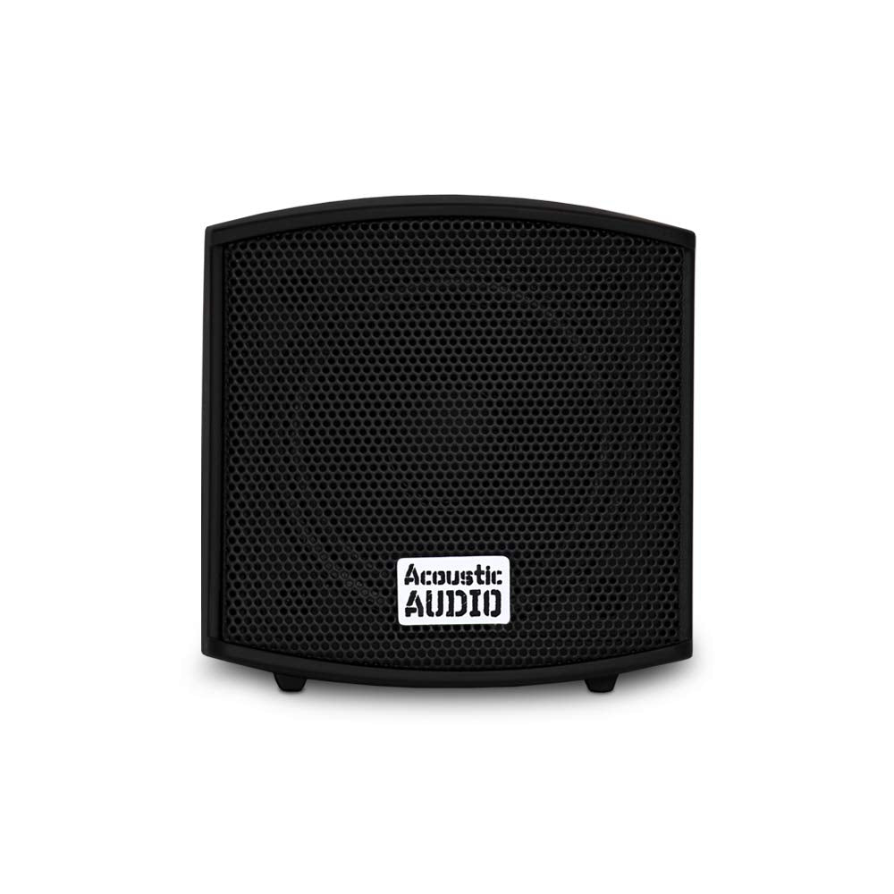 Acoustic Audio AA321B included mounting bracket close-up for secure installation