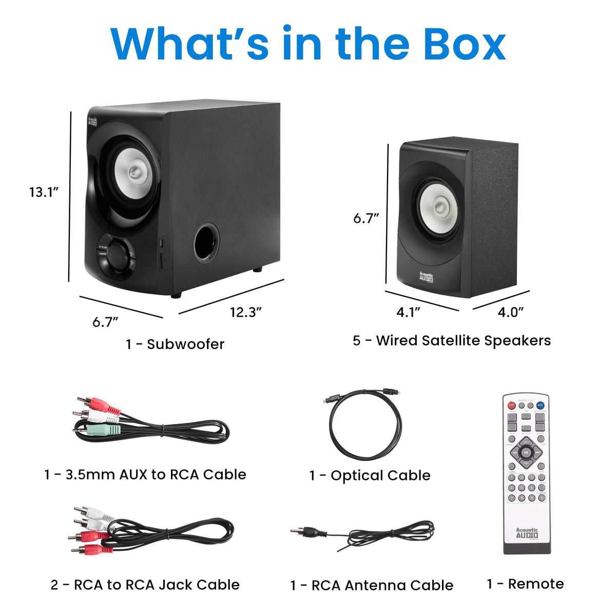 AA5171 remote control for quick system adjustments from anywhere
