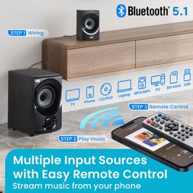 Bluetooth setup lets quick streaming from phones to AA5172