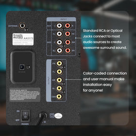 Illuminated display and front controls simplify operation
