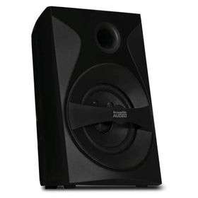 Acoustic Audio by Goldwood AA5400 satellite rear-left creating enveloping ambiance