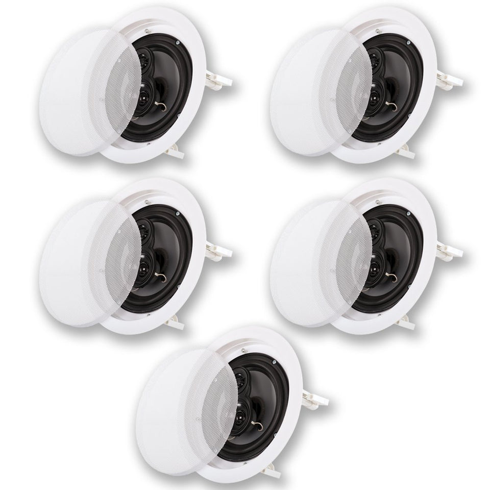 Acoustic Audio by Goldwood CS-IC83 front view in-ceiling speaker for immersive home theater sound