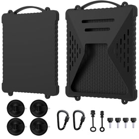 ACOVER front view showing protective case and stable mounting benefit