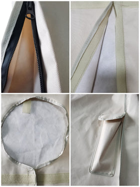 acoveritt bottom hook-and-loop fastener securing cover against wind