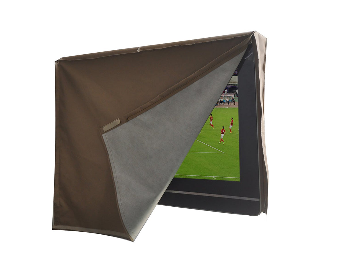 acoveritt outdoor TV cover side view protects against wind and debris