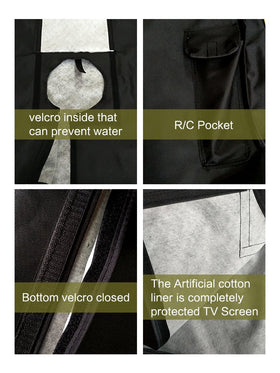 acoveritt remote pocket storing remote for easy access and organization