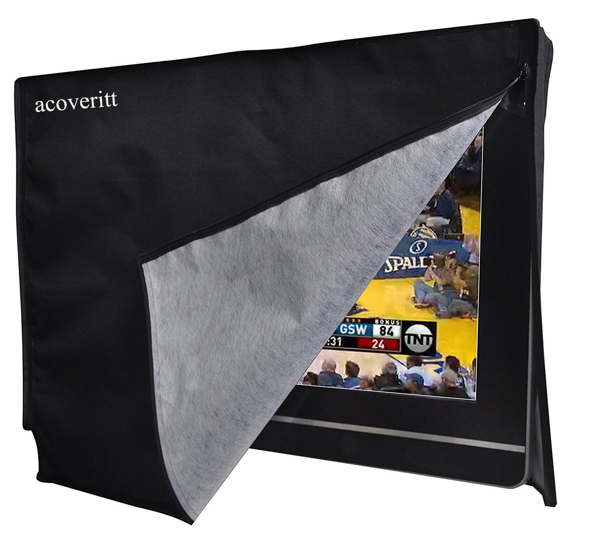 acoveritt clear PVC windows detail, allows viewing without removal