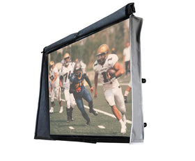 acoveritt clear PVC windows on cover providing screen visibility and easy viewing