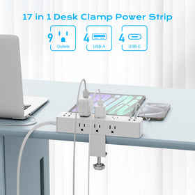 Acozvin flat plug tucked behind furniture saving space and reducing gap
