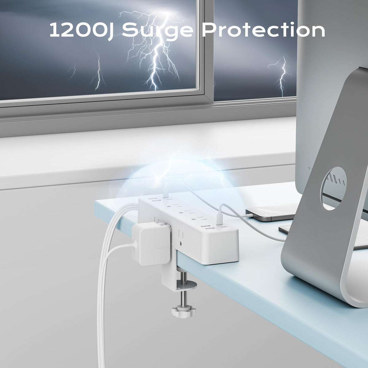 Acozvin powering laptop and phone simultaneously to streamline workspace charging