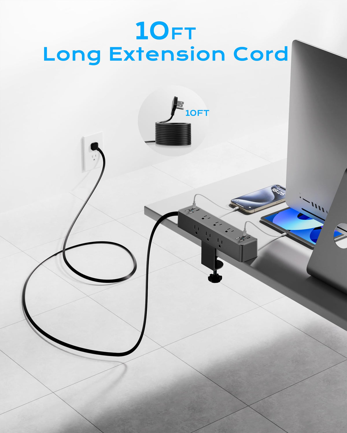 Acozvin scale with laptop and phone demonstrates capacity and organization