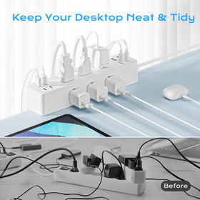 Acozvin thin side profile demonstrating low visual footprint on desk
