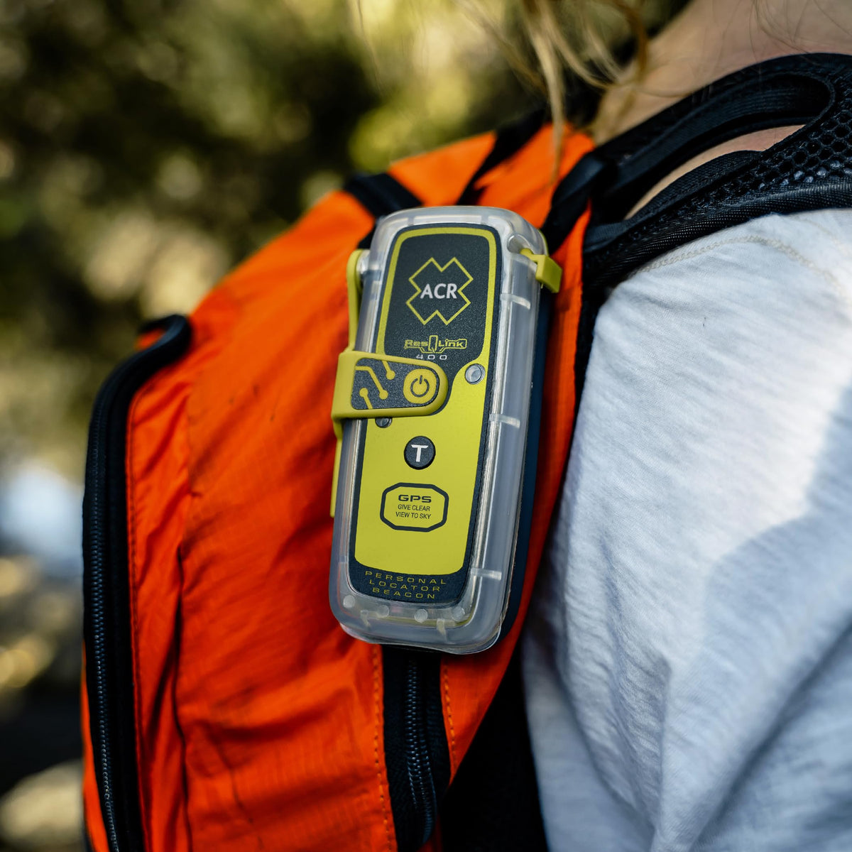ACR ResQLink 400-global-coverage-map, demonstrates worldwide rescue reach