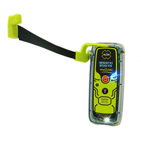 ACR ResQLink View RLS infrared strobe enhances signal detection in low light.