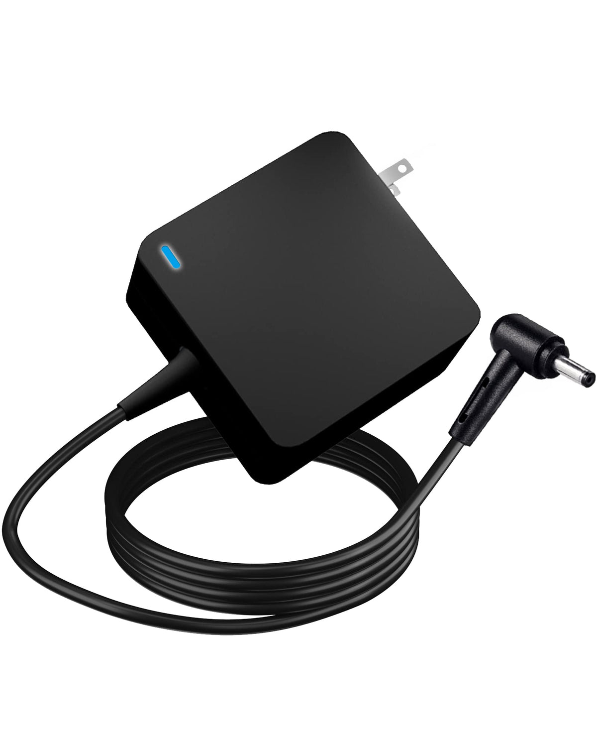 Adaptake 65W Gateway front view charger powers Gateway laptops efficiently on the go