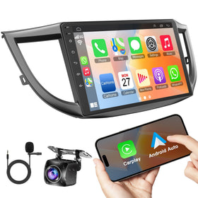 Adapter-Universe CR-V 10-inch dashboard display with Android Auto for seamless control