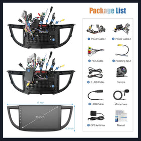 Adapter-Universe CR-V IPS touchscreen with vivid 1024x600 display