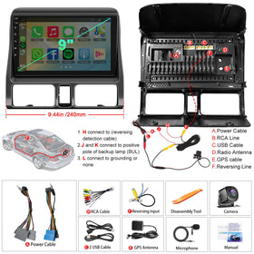 Adapter-Universe RCA output backseat entertainment option