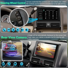 Adapter-Universe rear-view camera with 170-degree angle