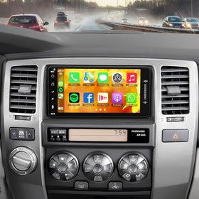 Adapter-Universe Toyota 4Runner 7-inch CarPlay Android Auto stereo for seamless smartphone integration.