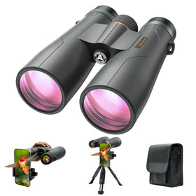 Adasion 15x56 binoculars eye piece for comfortable viewing with crisp detail