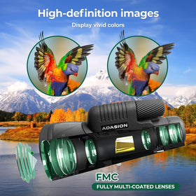 Adasion 15x56 HD monocular for concerts offers close, immersive stage views.