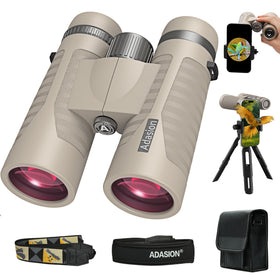 Adasion 8x42 HD binoculars main view for birds and landscapes.
