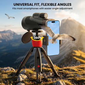 Adasion travel bag organizes monocular and accessories for easy packing