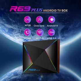 ADDCOLOR R69PLUS remote control with comfortable grip for fast navigation