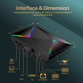 ADDCOLOR R69PLUS WiFi Bluetooth combo enables stable wireless streaming and control