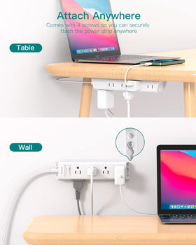 Addtam 1050-joule surge protector guards sensitive electronics