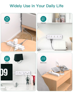 Addtam 5ft copper extension cord provides reliable power reach