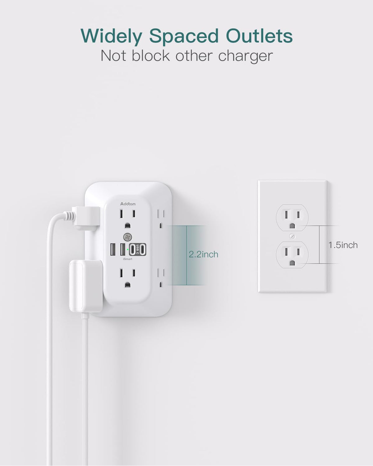 Addtam ETL-certified safety with fire-resistant shell for home and office use
