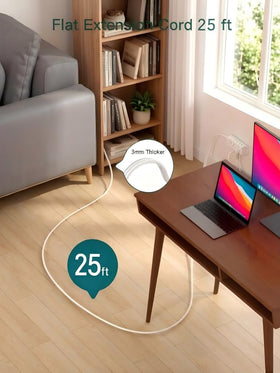 Addtam mounted under desk using included screws to organize workspace safely