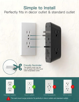 Addtam retail packaging and two-pack display offering immediate spare outlet expansion