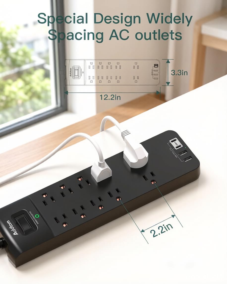 Addtam USB-C ports enabling fast charging for laptops and phones