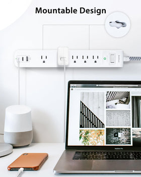 Addtam surge protection indicator shows devices are protected.
