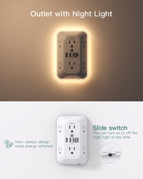 Addtam 1800J surge protection shown protecting devices quickly and reliably