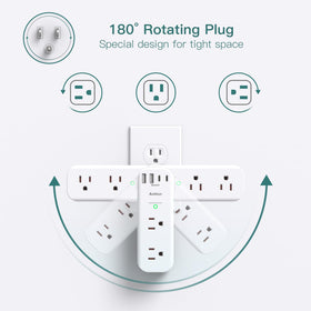 Addtam USB-C smart charging ports auto-detect devices for fast charging
