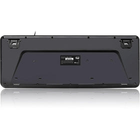 Side profile of Adesso AKB-132HB highlighting a slim, compact design