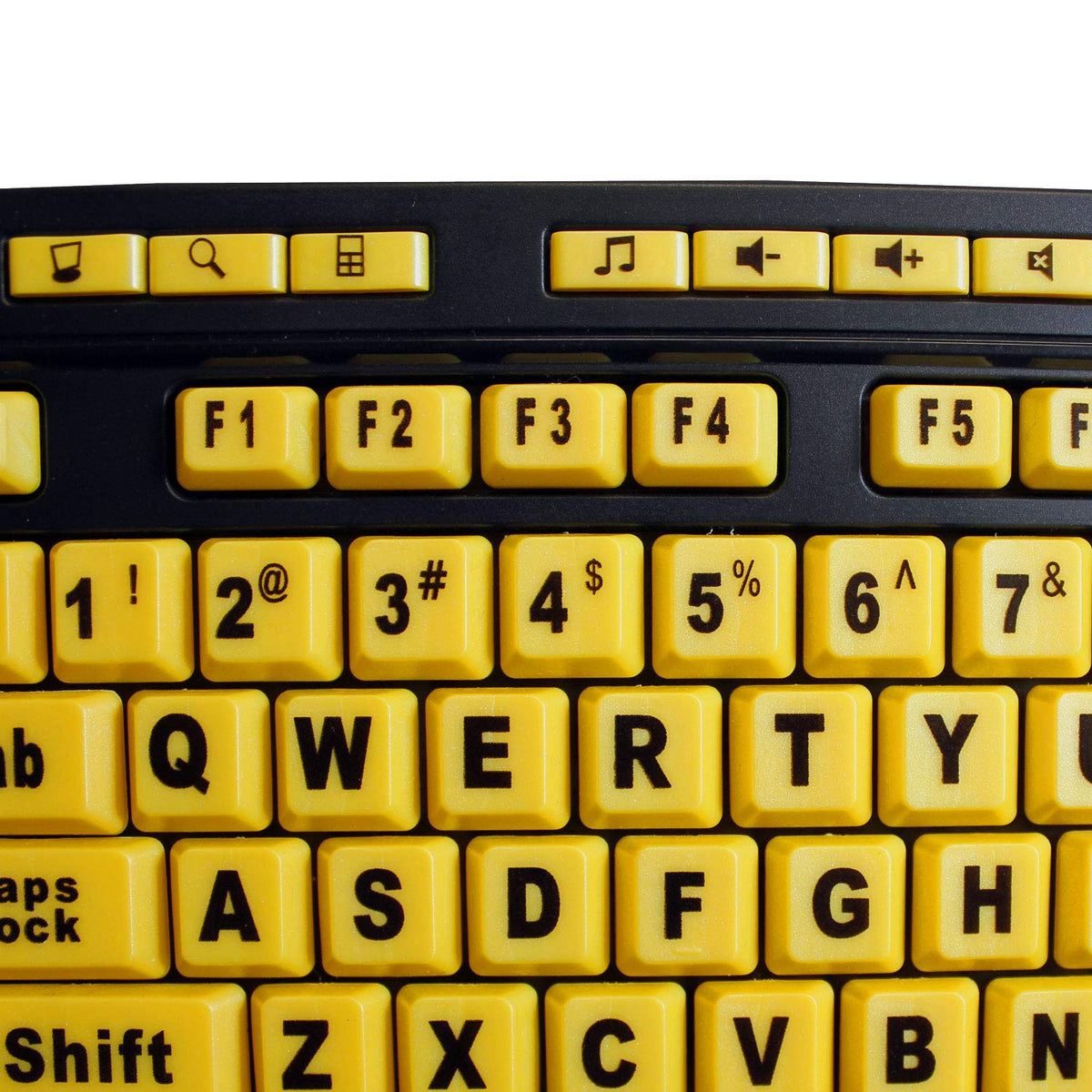 Adesso AKB-132UY multimedia hotkeys provide instant control over media playback.