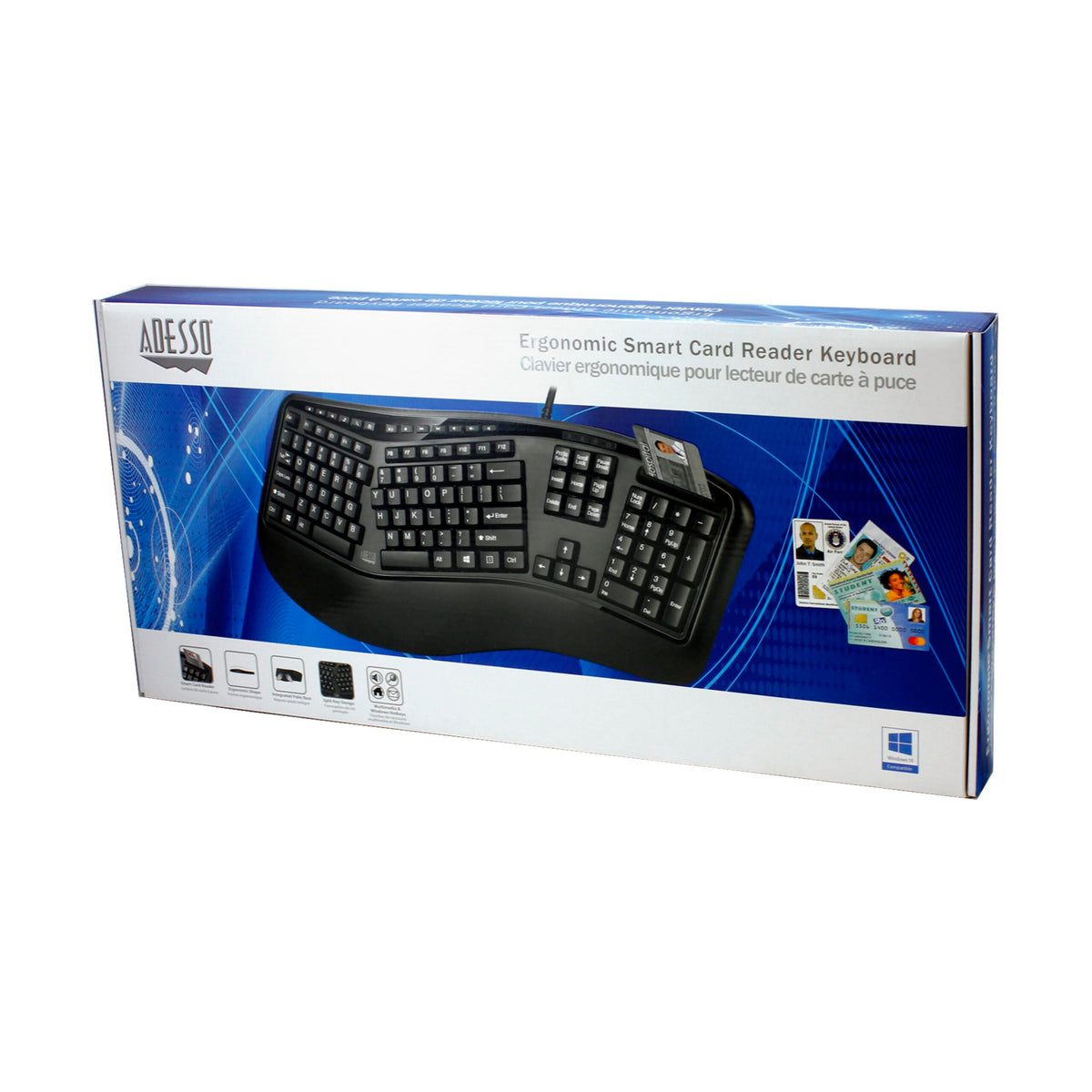 Adesso AKB-150SB hotkeys enable quick task access