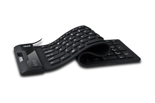 Adesso AKB-222UB hotkeys illustration for quick web and media access.
