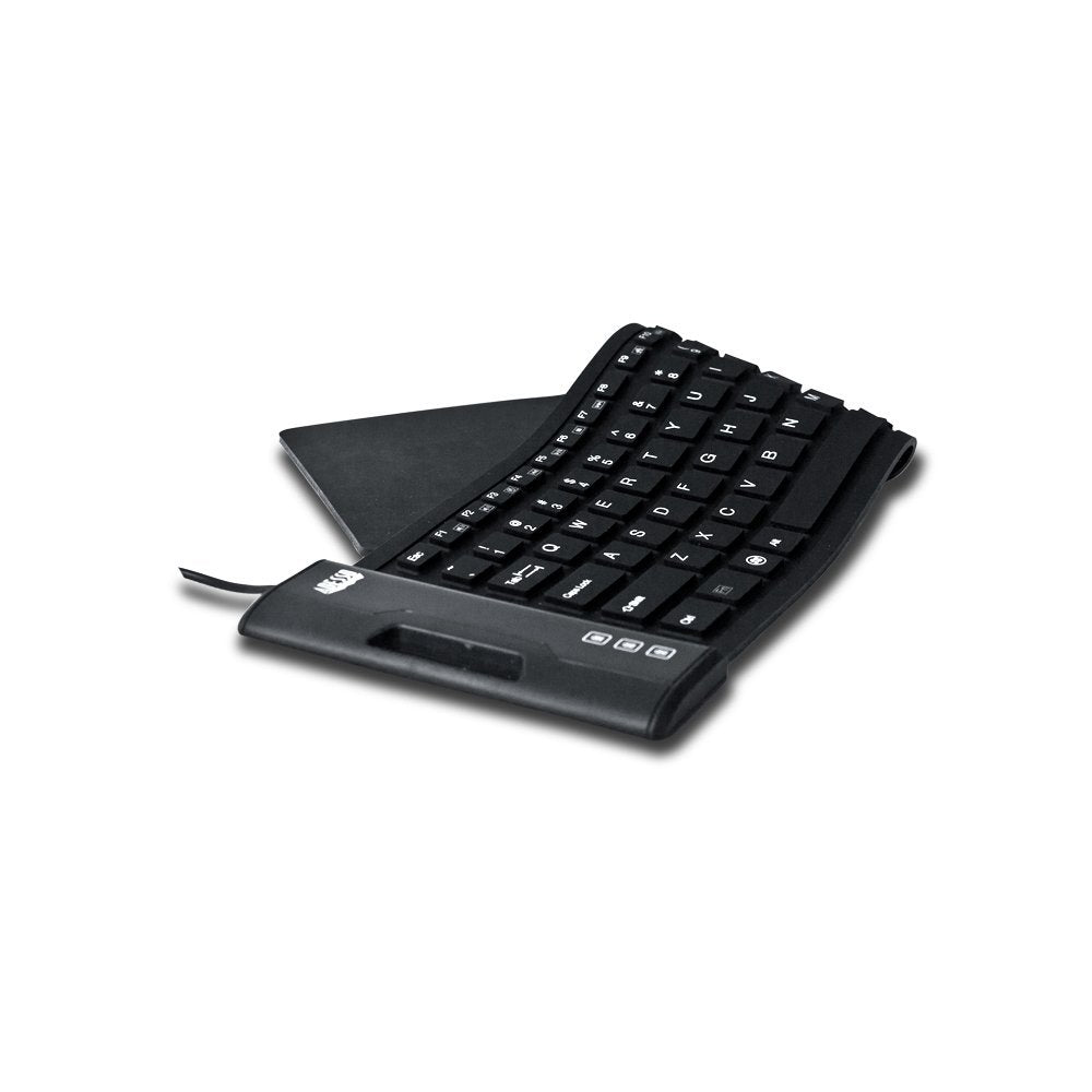Adesso AKB-222UB shows the 108-key US layout for Windows compatibility.