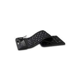 Adesso AKB-222UB side angle showing slim, flexible profile for tight spaces.