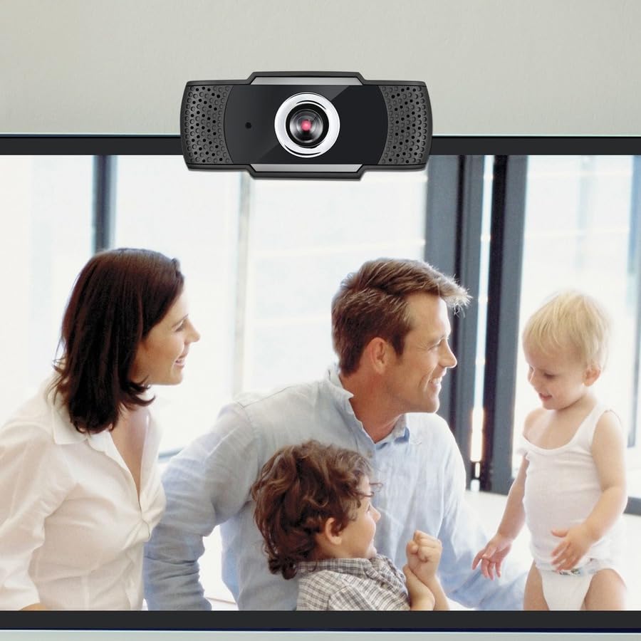 Adesso CyberTrack H4 side profile clip illustrating secure monitor mounting advantage