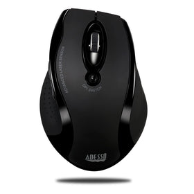 Adesso iMouse G25 front profile showing ergonomic shape and comfortable grip