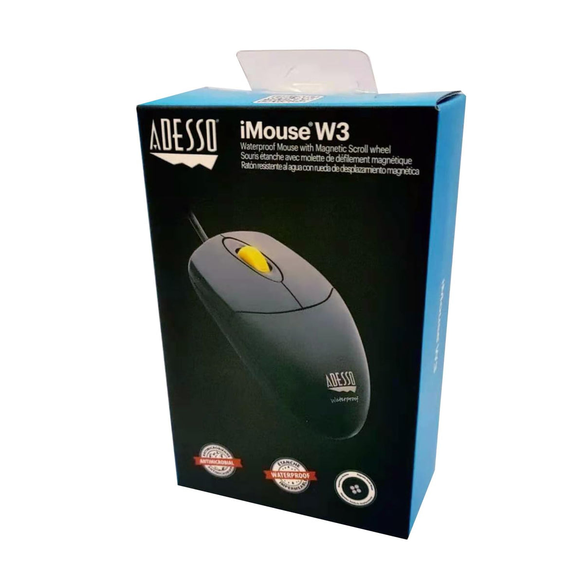 Adesso iMouse W3 in a clinical setting demonstrating hygienic use and professional suitability